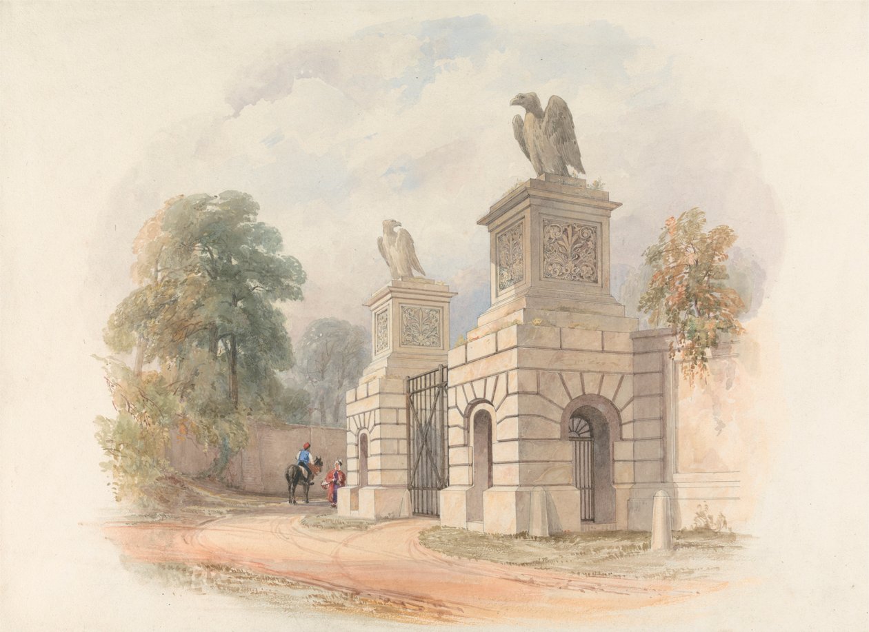 Tervezés a Park Gateway számára alkotó: Edward Blore