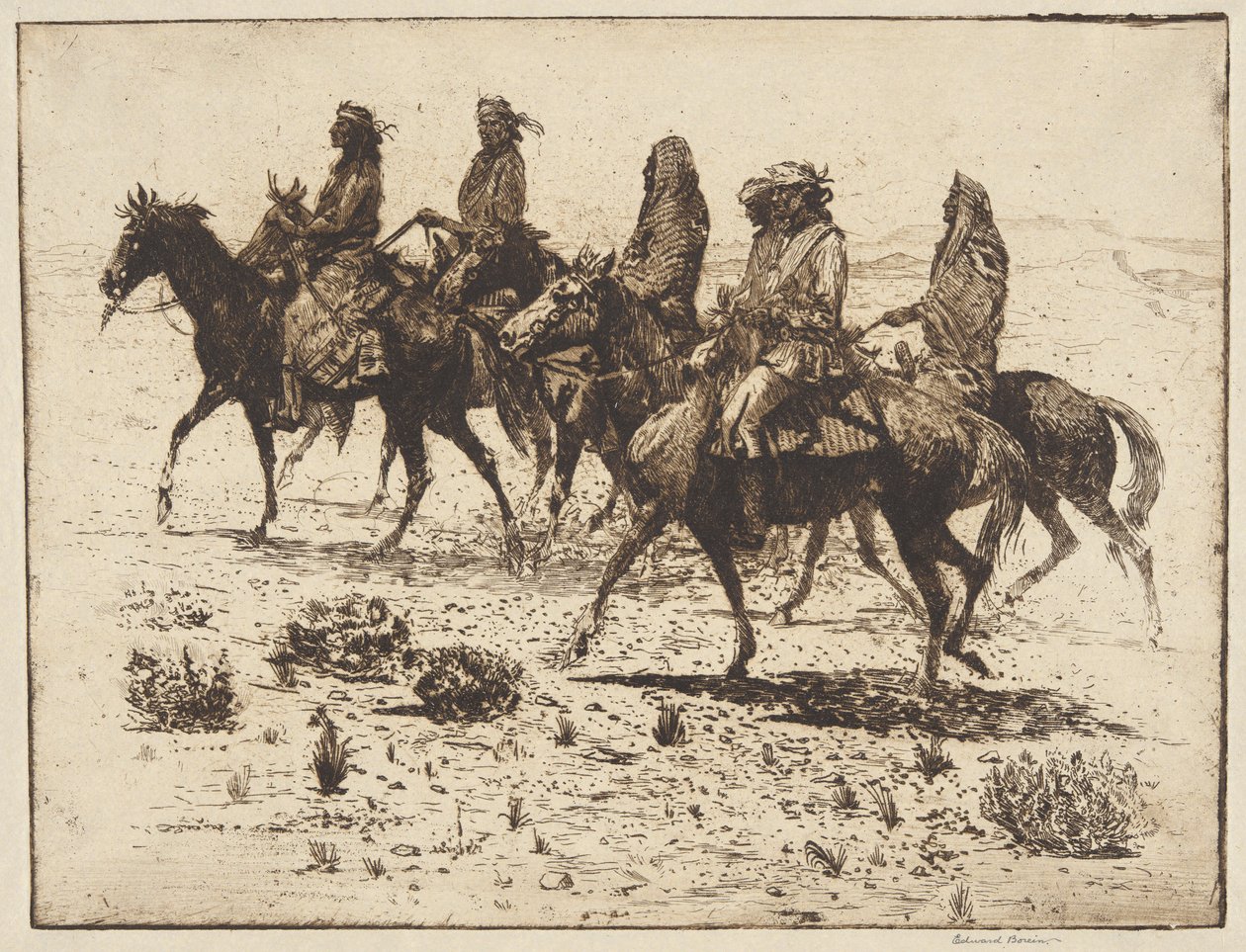 Navajos alkotó: Edward Borein