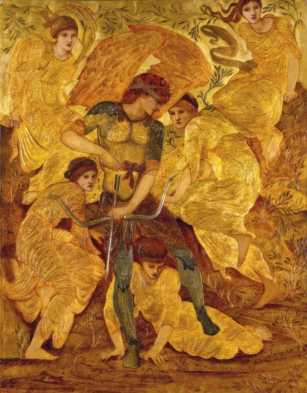 Ámor vadászterületei alkotó: Edward Burne-Jones
