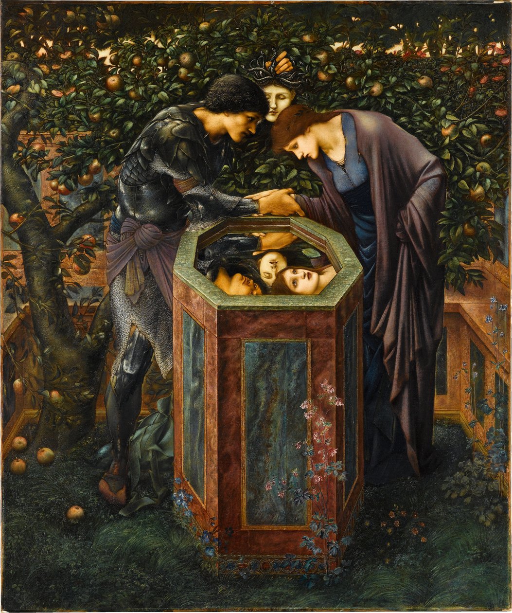 A rettegés feje alkotó: Edward Burne-Jones