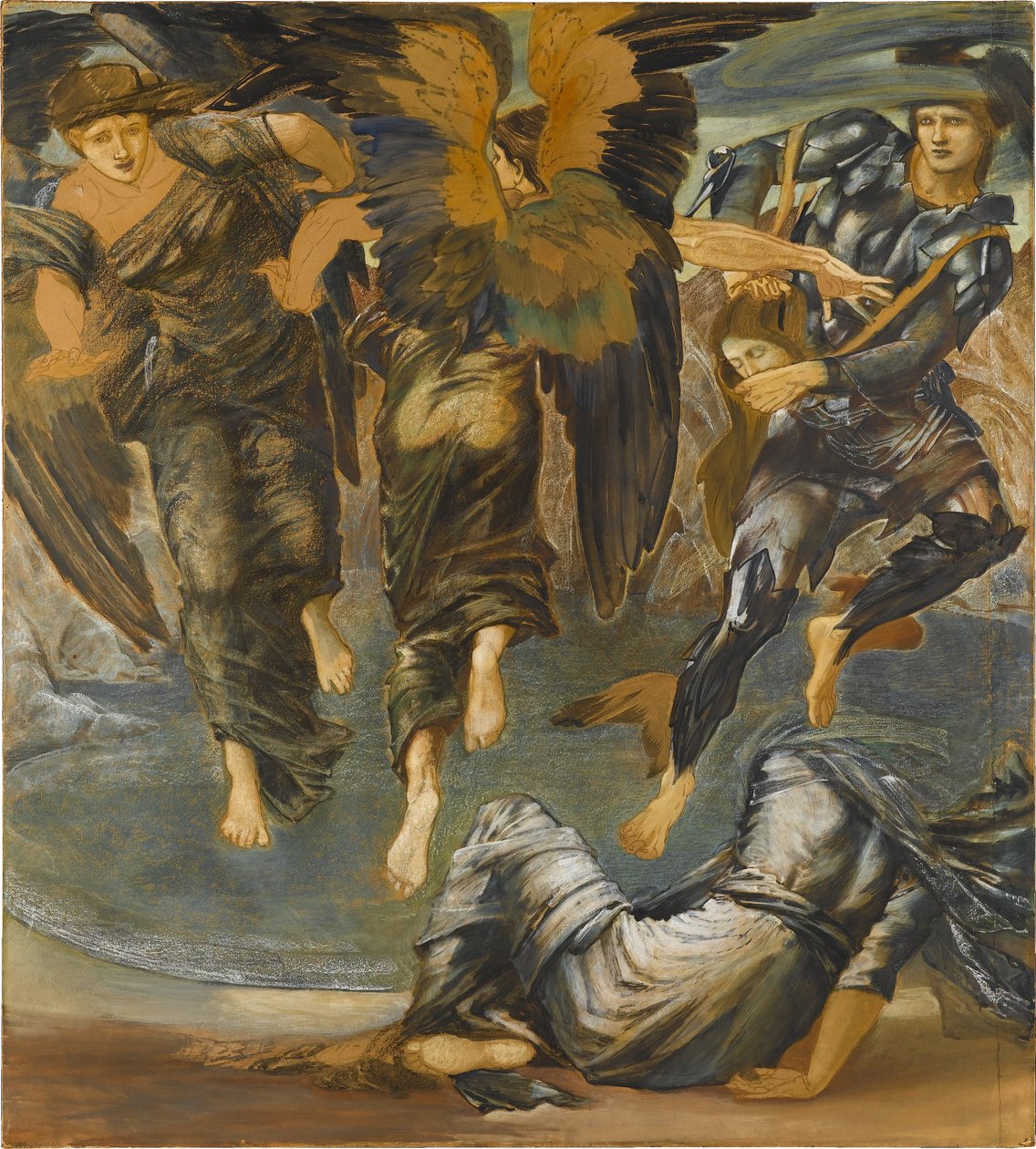 Medúza halála alkotó: Edward Burne-Jones