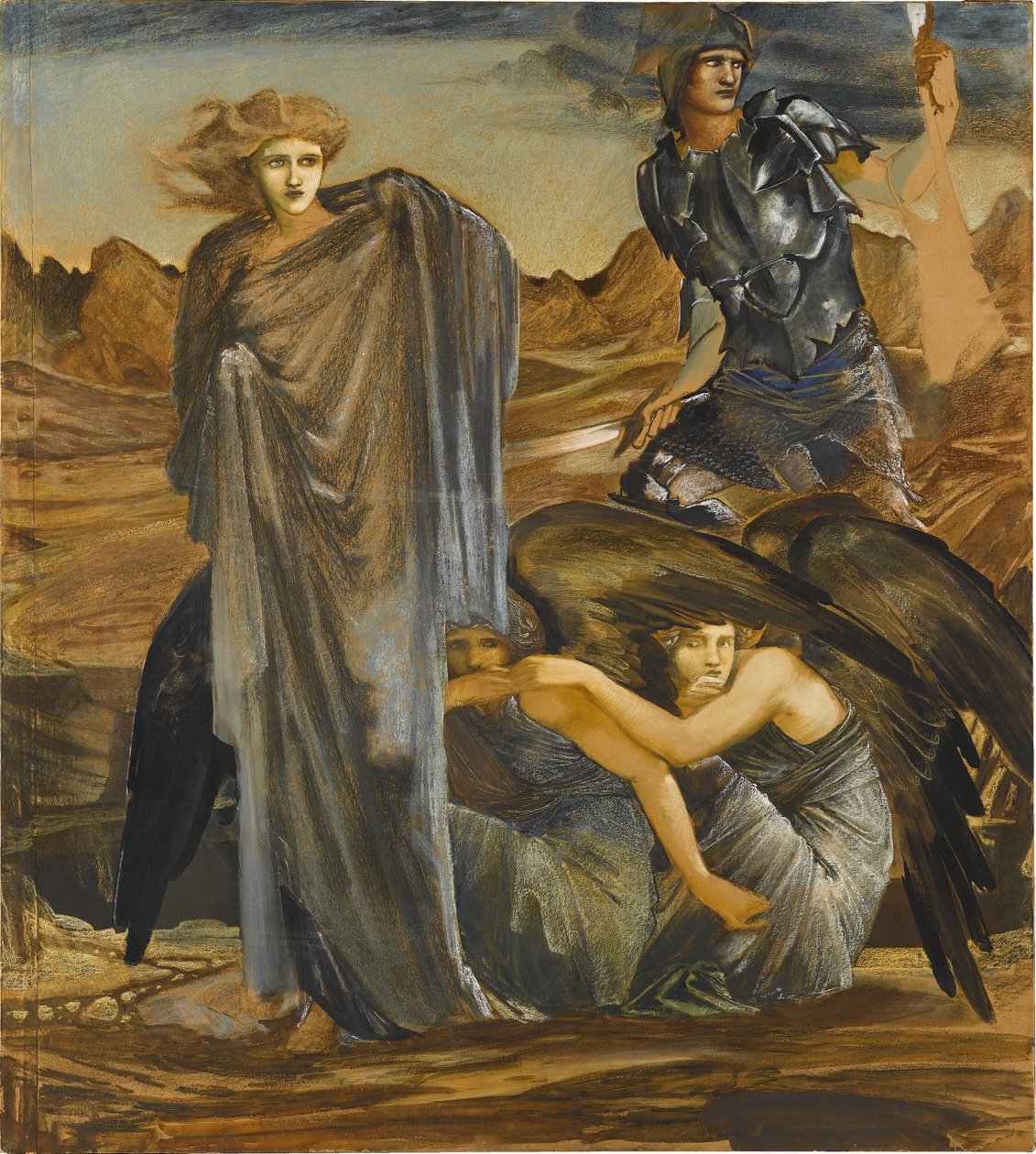 A Medúza felfedezése alkotó: Edward Burne-Jones