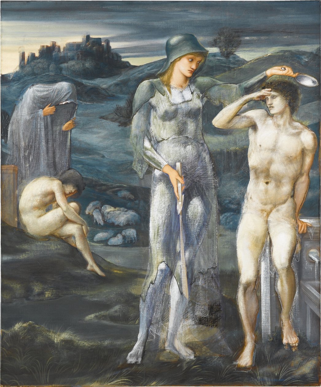 Perseus elhívása alkotó: Edward Burne-Jones