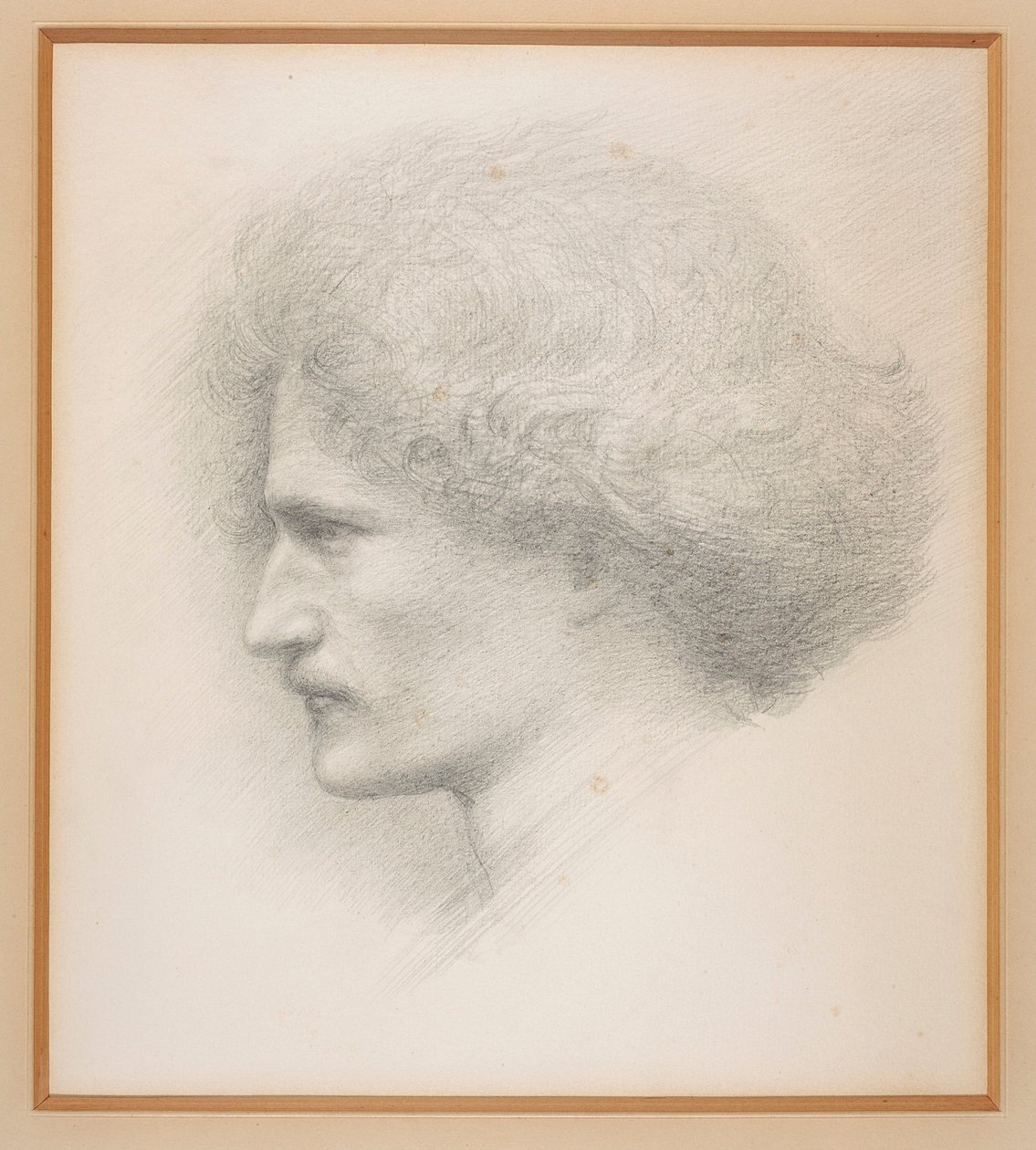 Ignacy Jan Paderewski portréja alkotó: Edward Burne-Jones