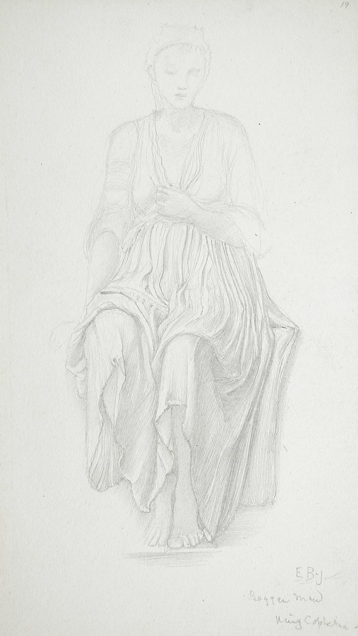 Ülő nő alkotó: Edward Burne-Jones