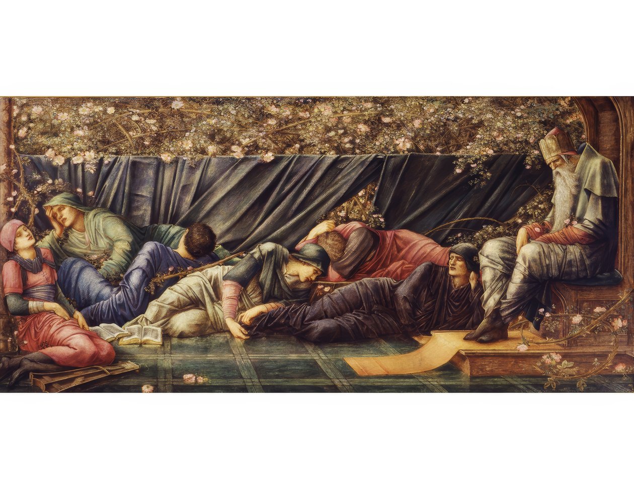A Tanács terem alkotó: Edward Burne-Jones