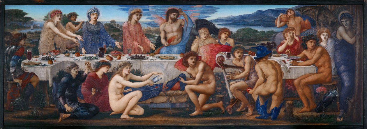Peleus ünnepe alkotó: Edward Burne-Jones