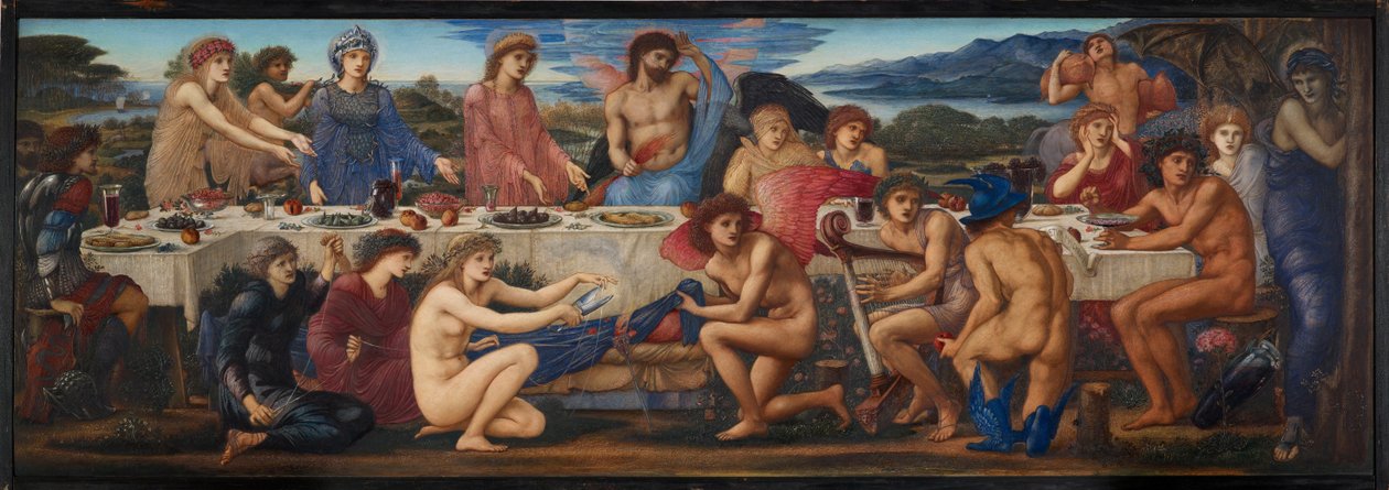 Peleusz ünnepe alkotó: Edward Burne-Jones