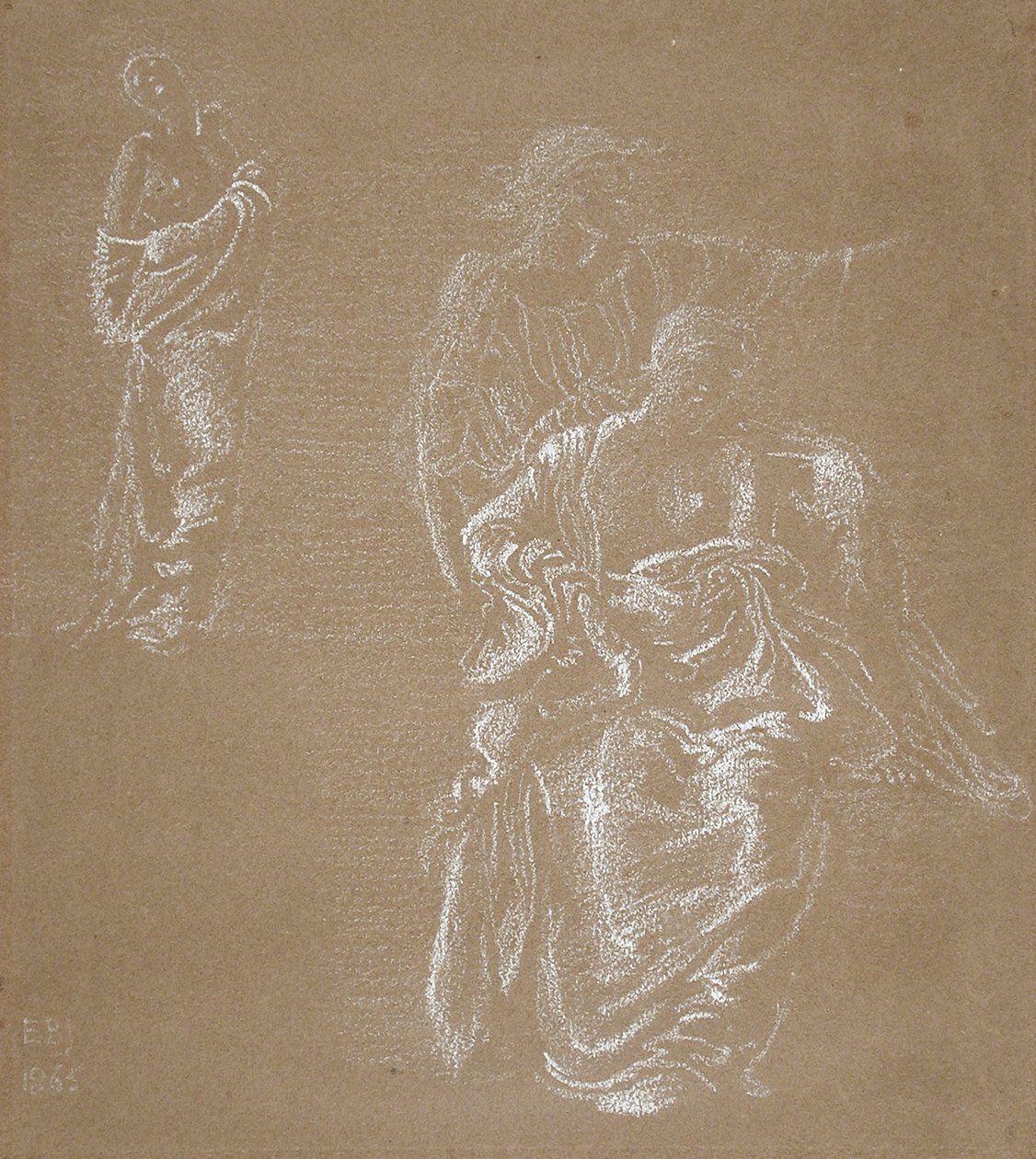 Három alak alkotó: Edward Burne-Jones