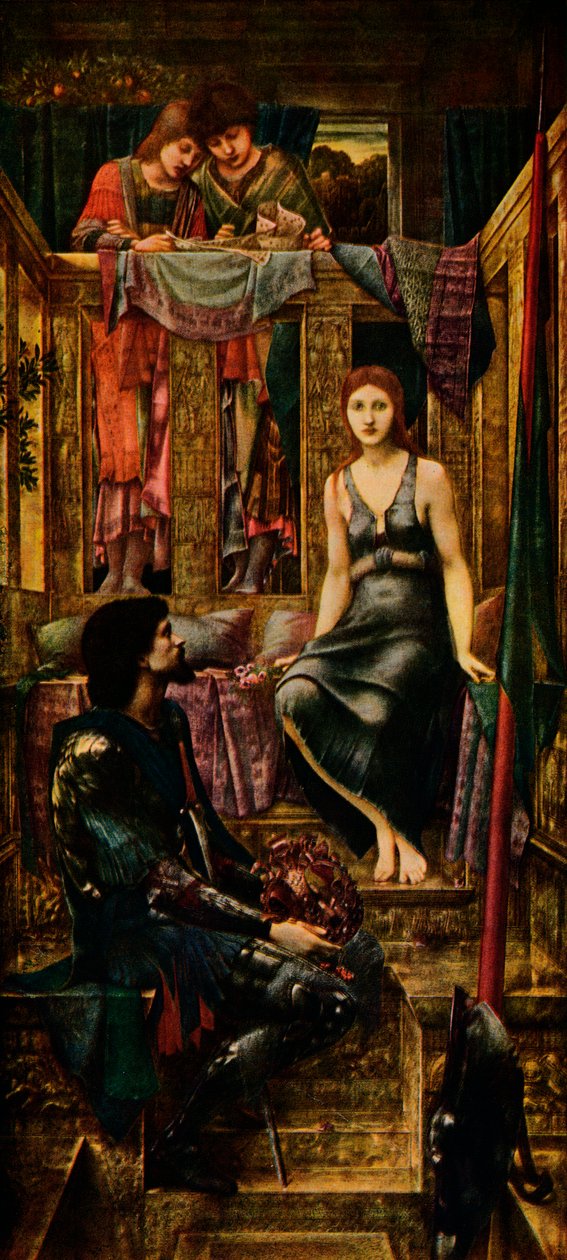 Cophetua király és a kolduslány, 1884, 1911 alkotó: Edward Burne Jones