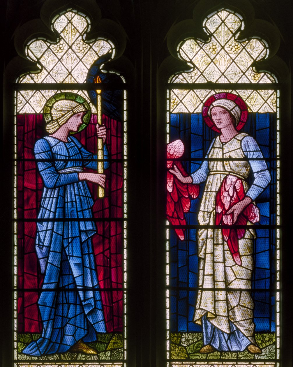 Oxford Harris Manchester College, Morris & Co., Edward Burne-Jones, Liberty & Truth, 1895 alkotó: Edward Burne Jones