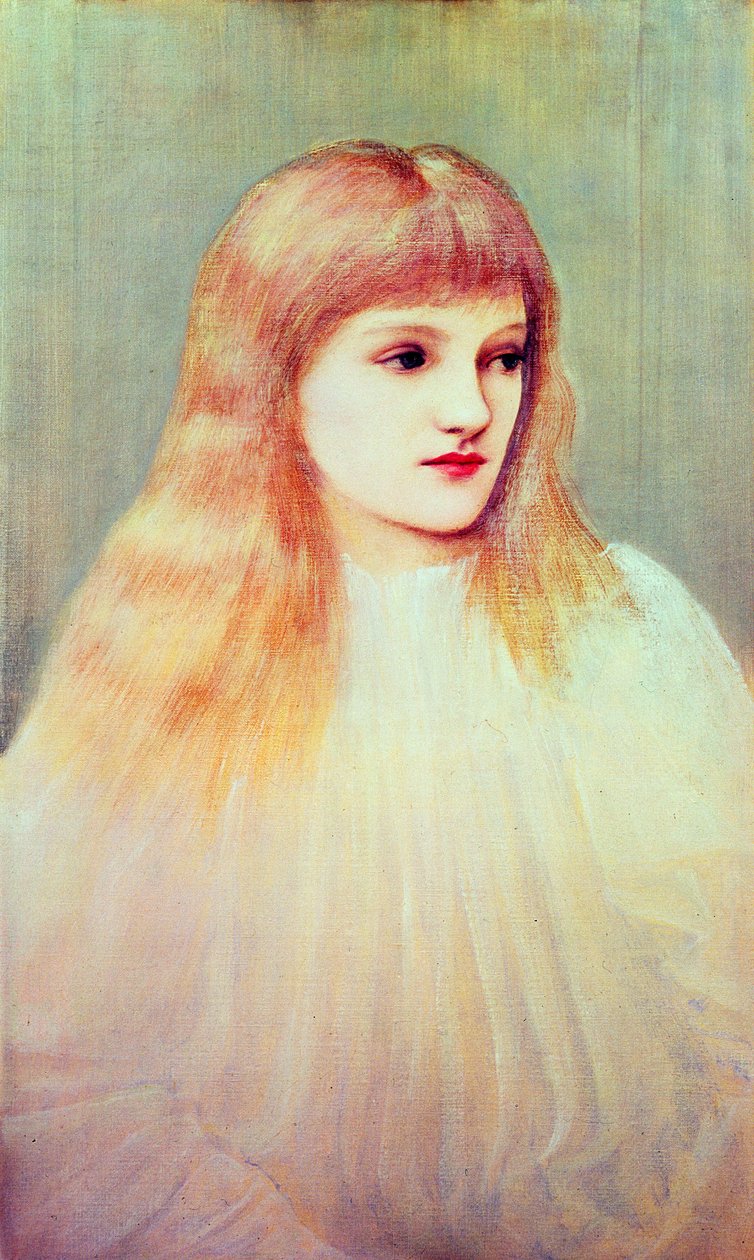 Cecily Horner portréja, 1895 alkotó: Edward Burne Jones