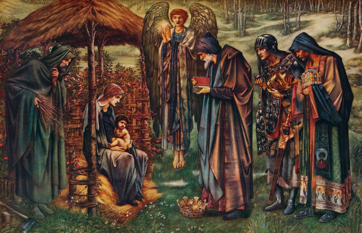 A betlehemi csillag, c1887-1891 c1940 alkotó: Edward Burne Jones