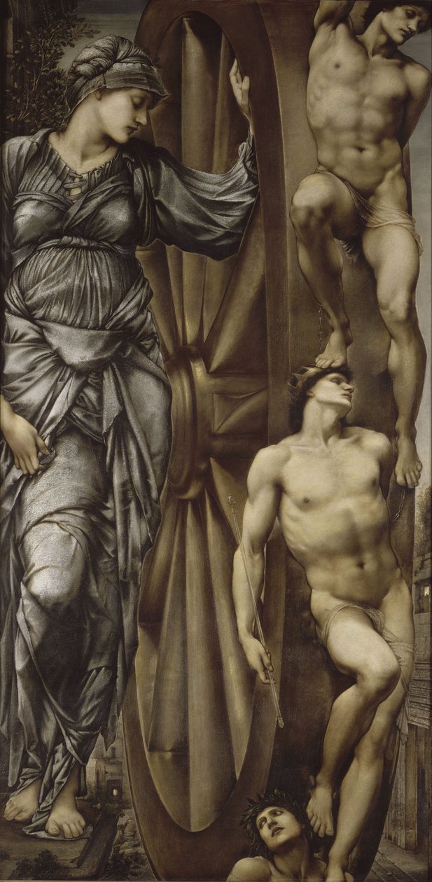A szerencsekerék, 1883 alkotó: Edward Burne Jones