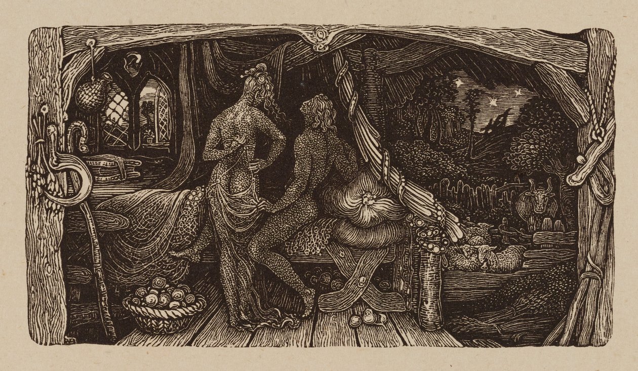 Szobai idill alkotó: Edward Calvert