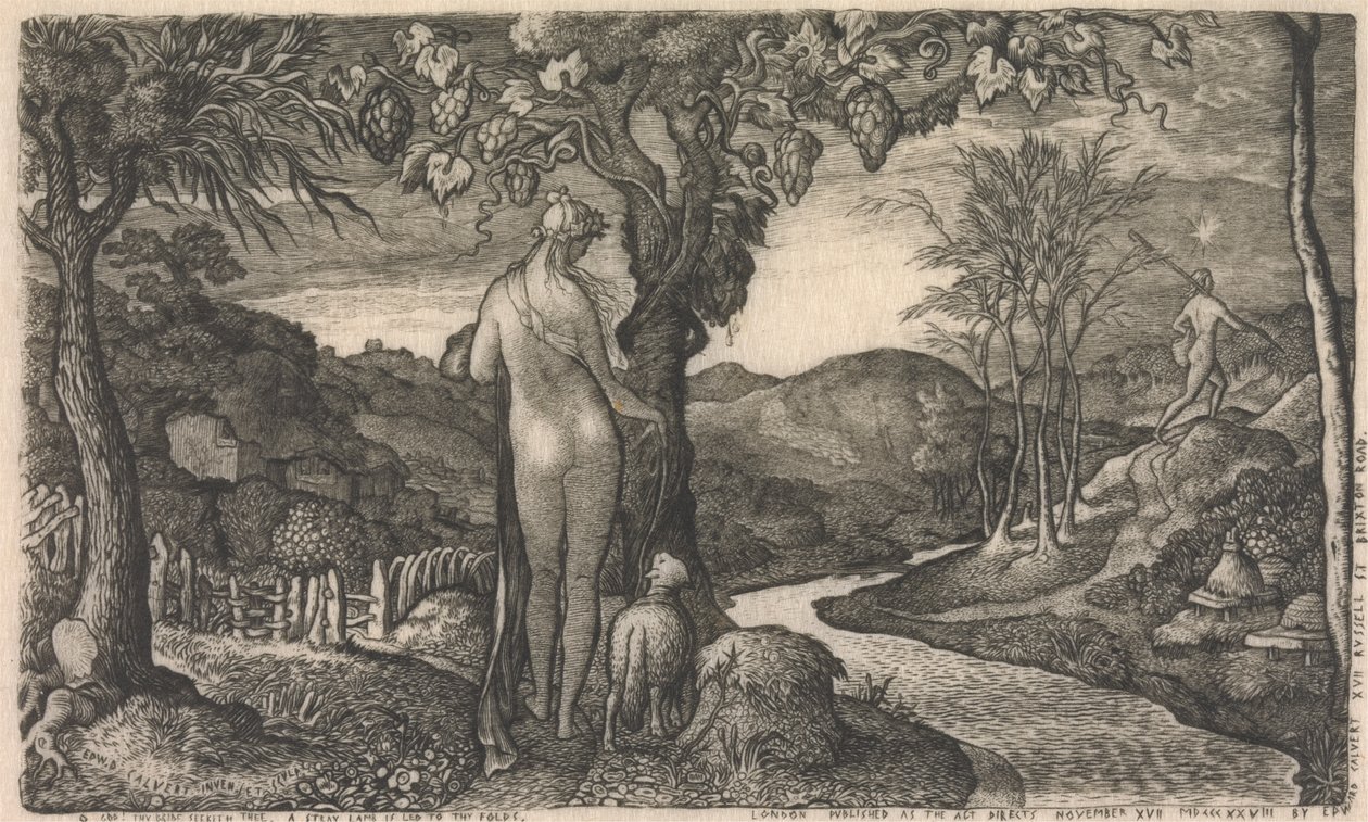 A menyasszony alkotó: Edward Calvert