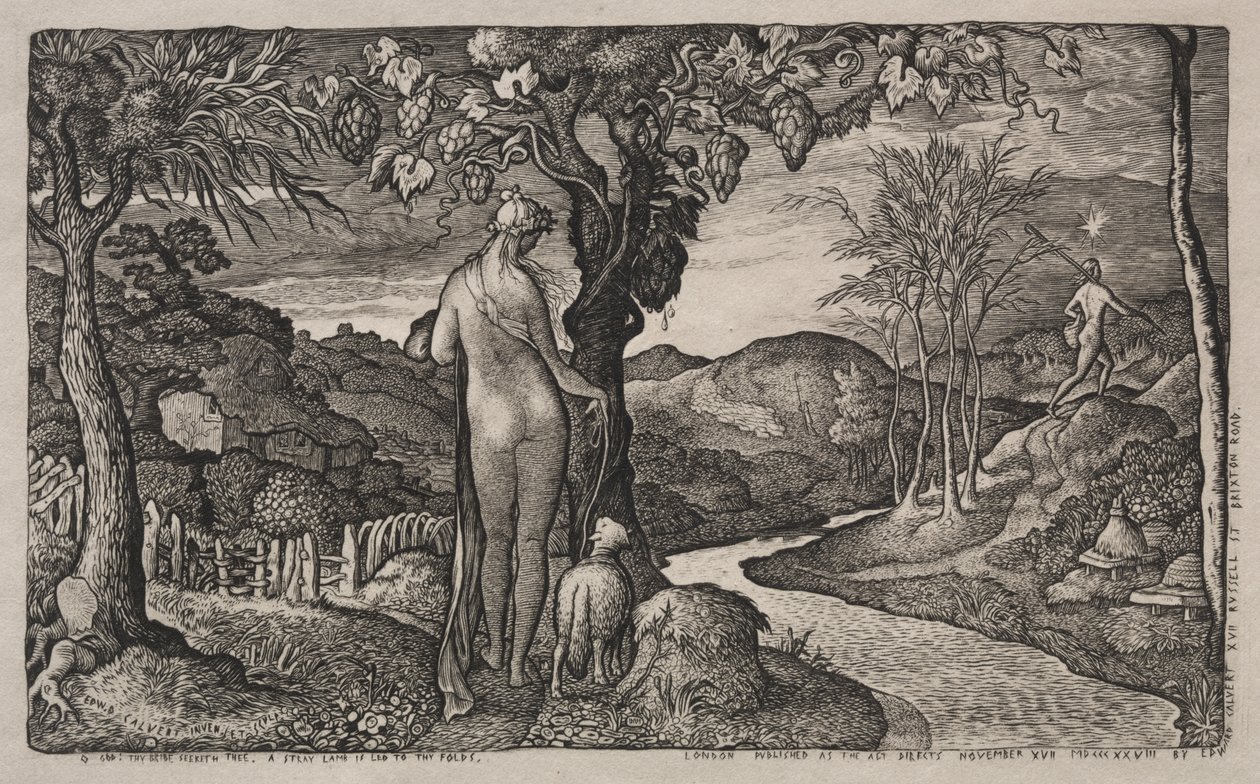 A menyasszony alkotó: Edward Calvert