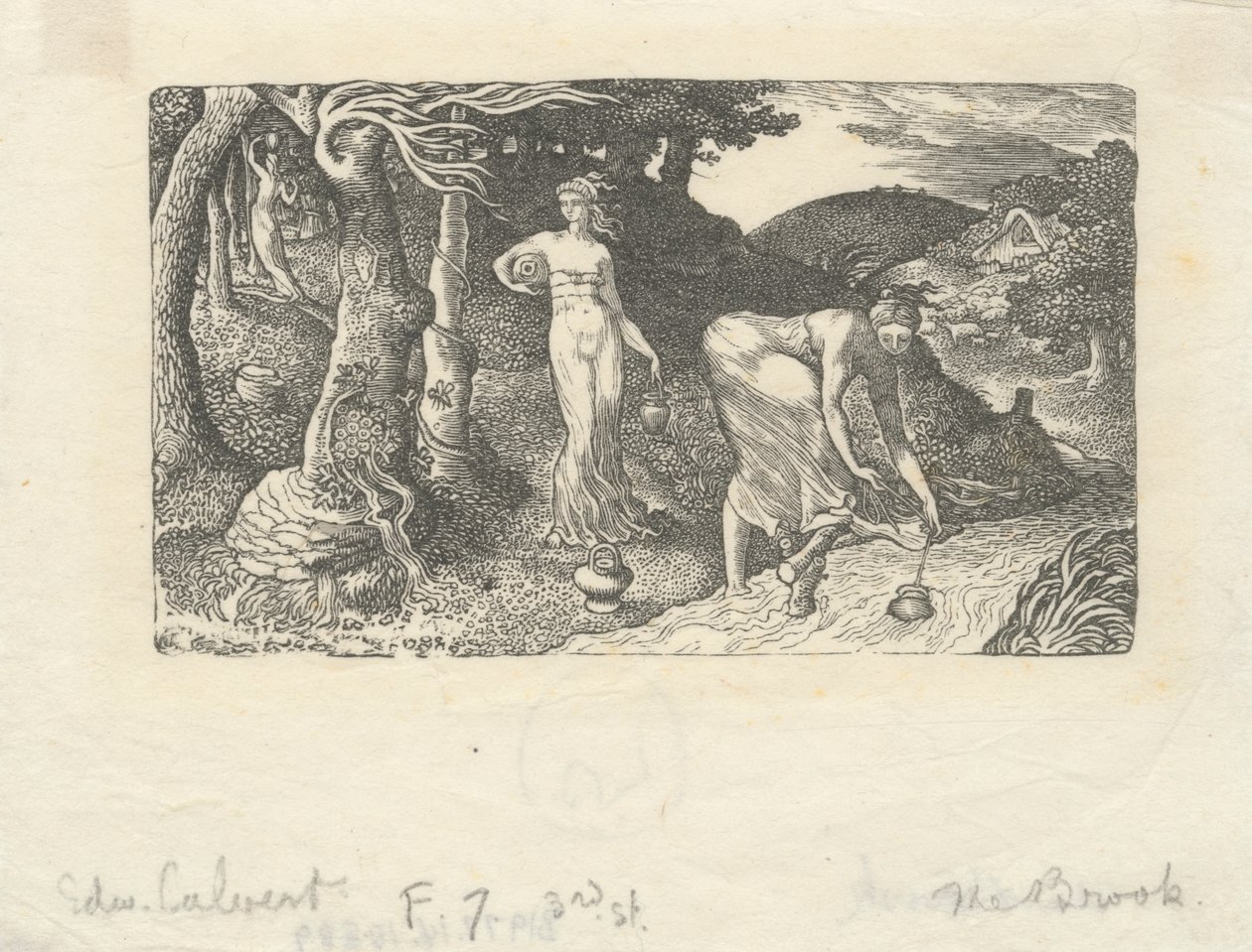 A patak alkotó: Edward Calvert