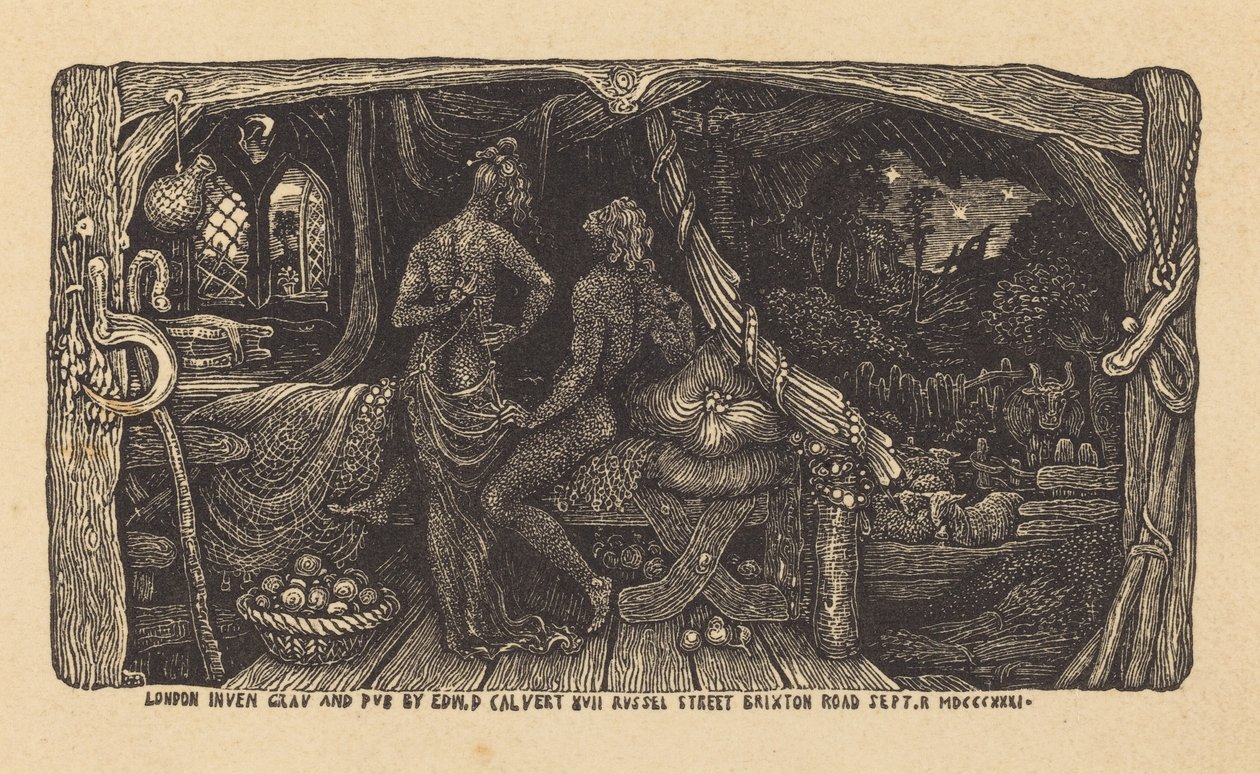 Szobai idill alkotó: Edward Calvert