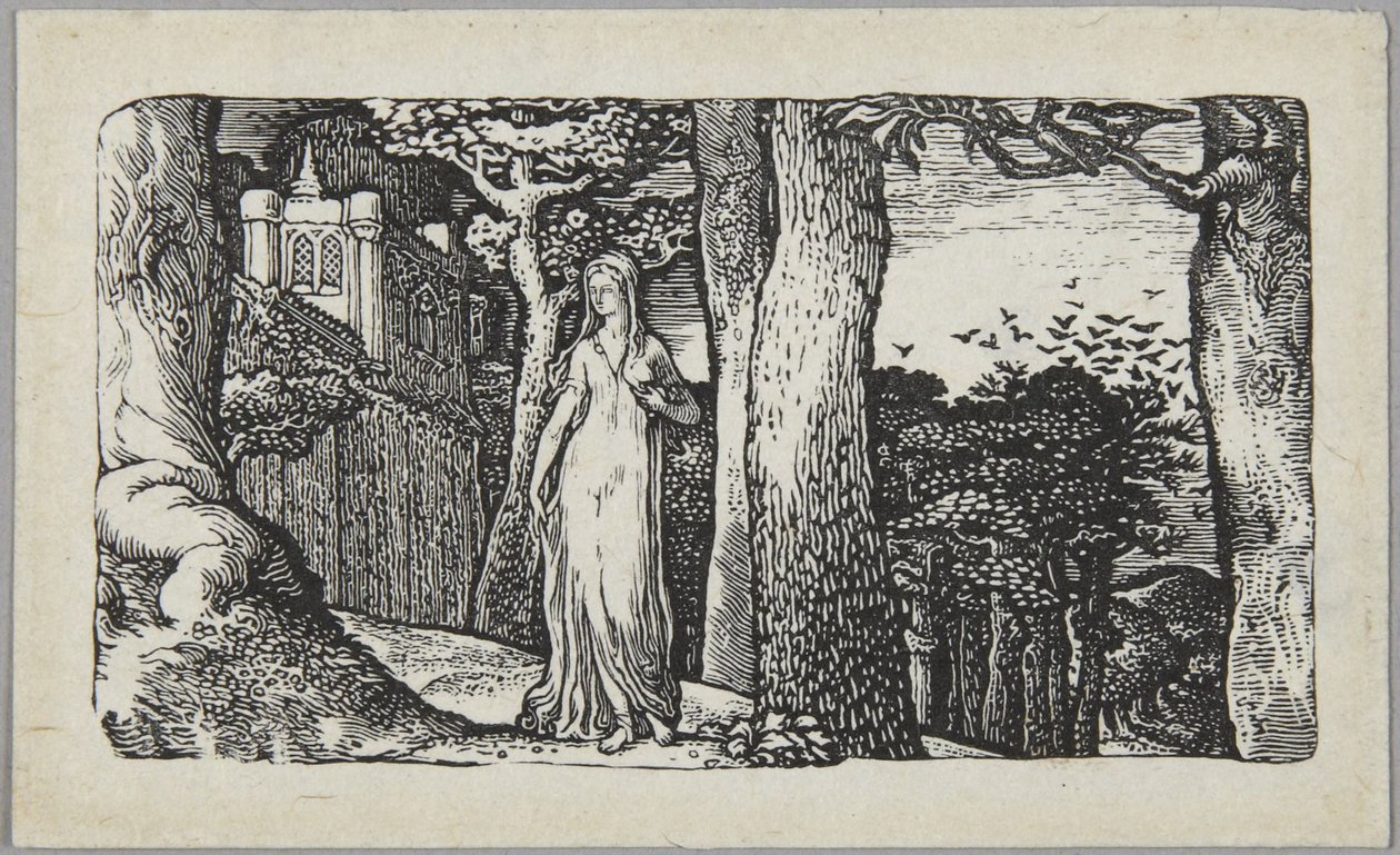 A dáma a vetési varjakkal alkotó: Edward Calvert