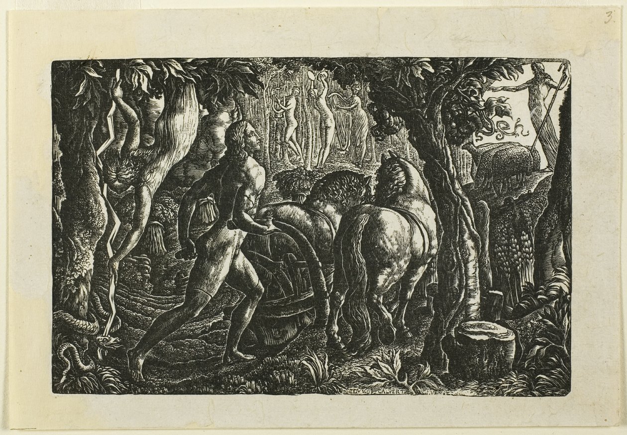 A Szántó alkotó: Edward Calvert