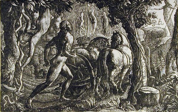 A szántóember – Christian az élet utolsó barázdáját szántja alkotó: Edward Calvert