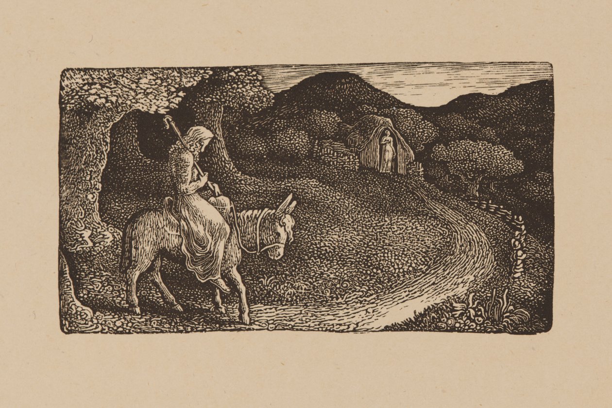 Hazatérés alkotó: Edward Calvert