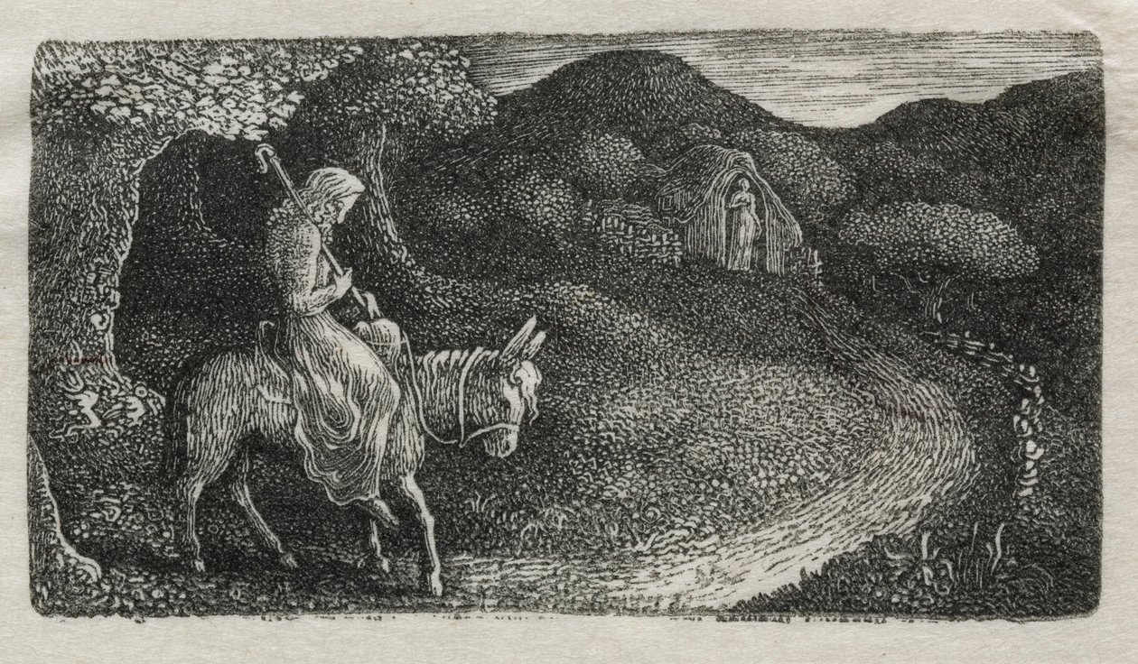 A hazatérés, 1829. alkotó: Edward Calvert