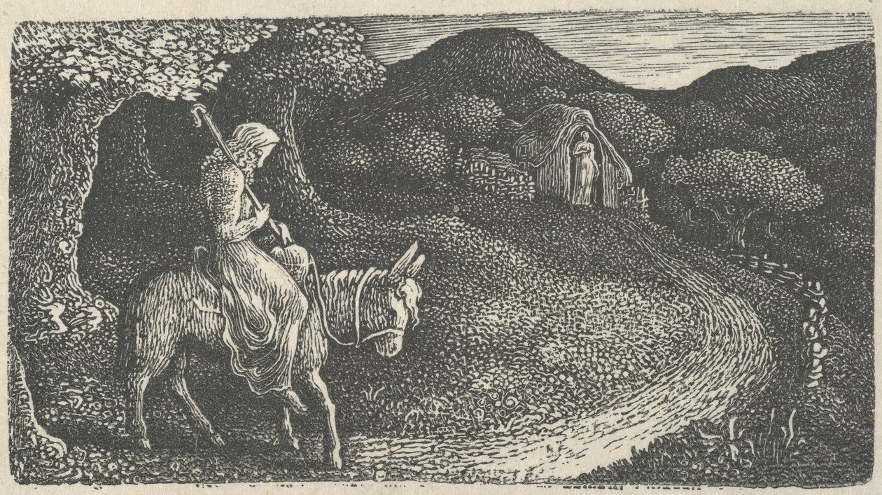 A hazatérés, 1830. alkotó: Edward Calvert