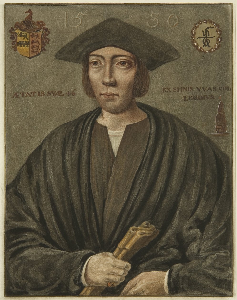 Nicholas Thorne portréja, Gimnázium, Unity Street alkotó: Edward Cashin