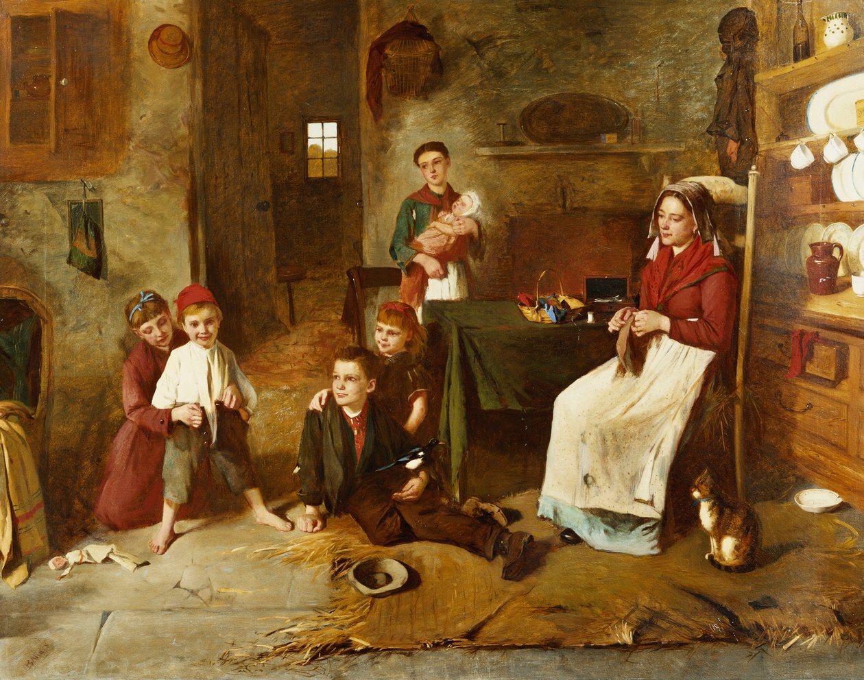 Az új nadrág, alkotó: Edward Charles Barnes