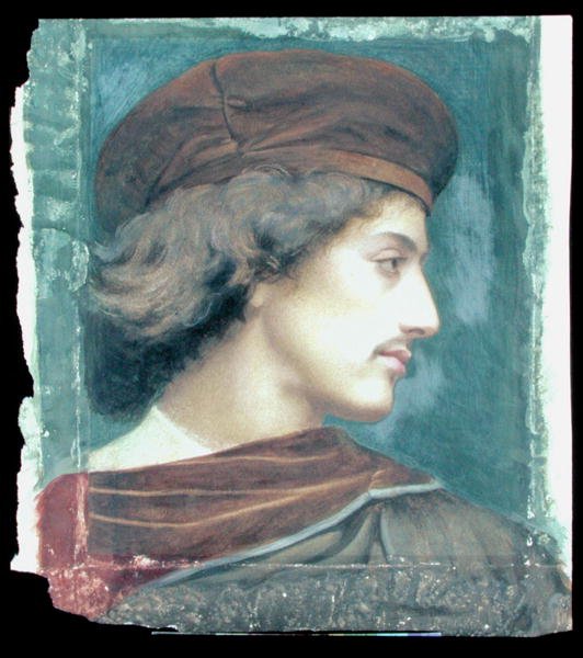 Tito Melema (akvarell, papír) alkotó: Edward Clifford