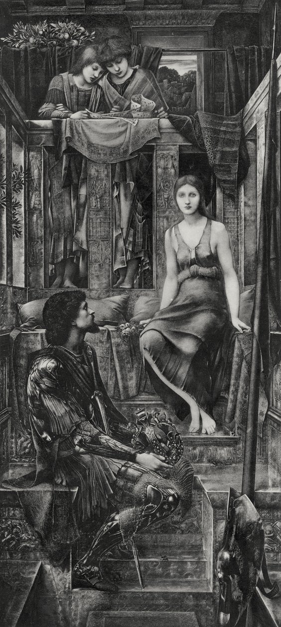 Cophetua király és a kolduslány alkotó: Edward Coley (after) Burne Jones