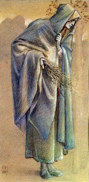 Köpönyeges alak alkotó: Edward Coley Burne Jones
