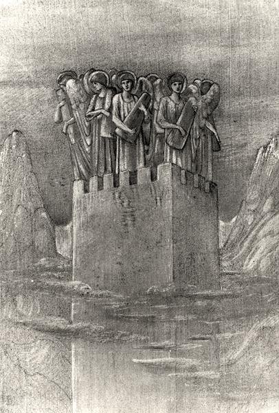 Hynum Gloriae Tuae Canimus alkotó: Edward Coley Burne Jones