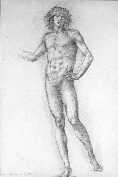 Szerelem, a rózsa romauntája alkotó: Edward Coley Burne Jones