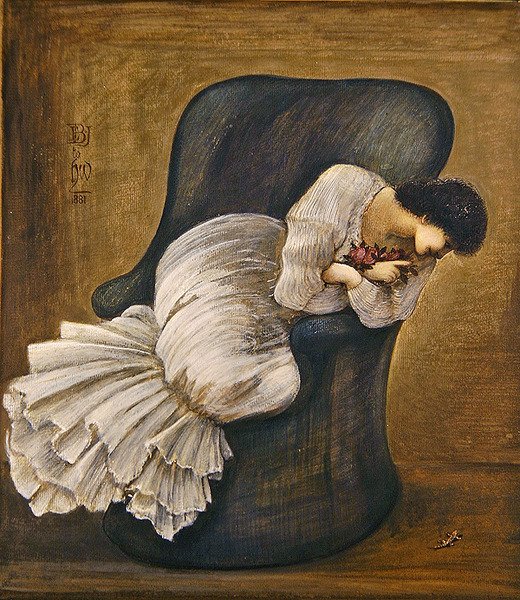 Lady Lewis portréja alkotó: Edward Coley Burne Jones