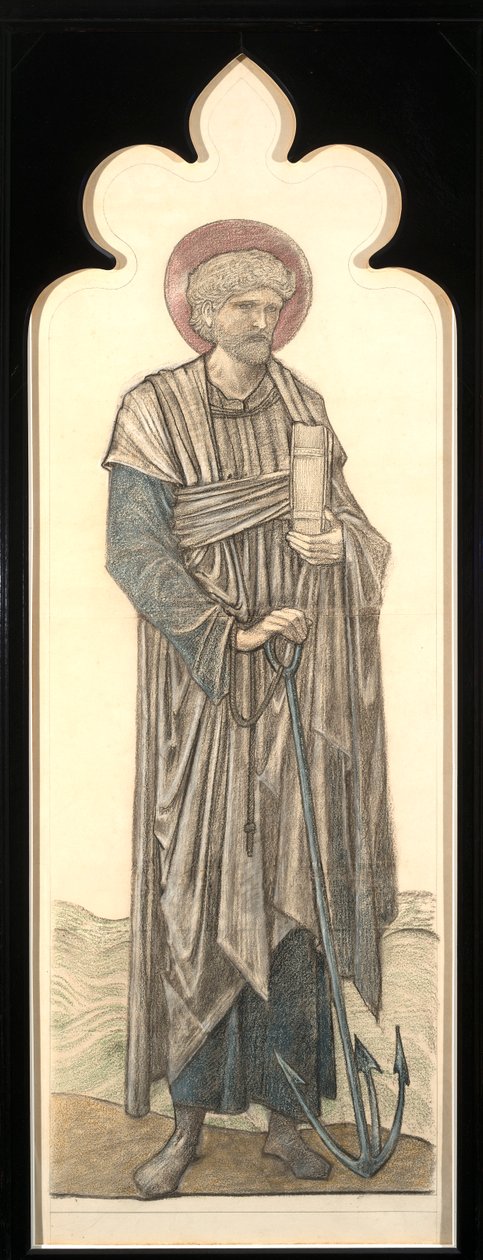 Szent Kelemen alkotó: Edward Coley Burne Jones
