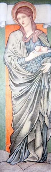 Szent Dorottya alkotó: Edward Coley Burne Jones