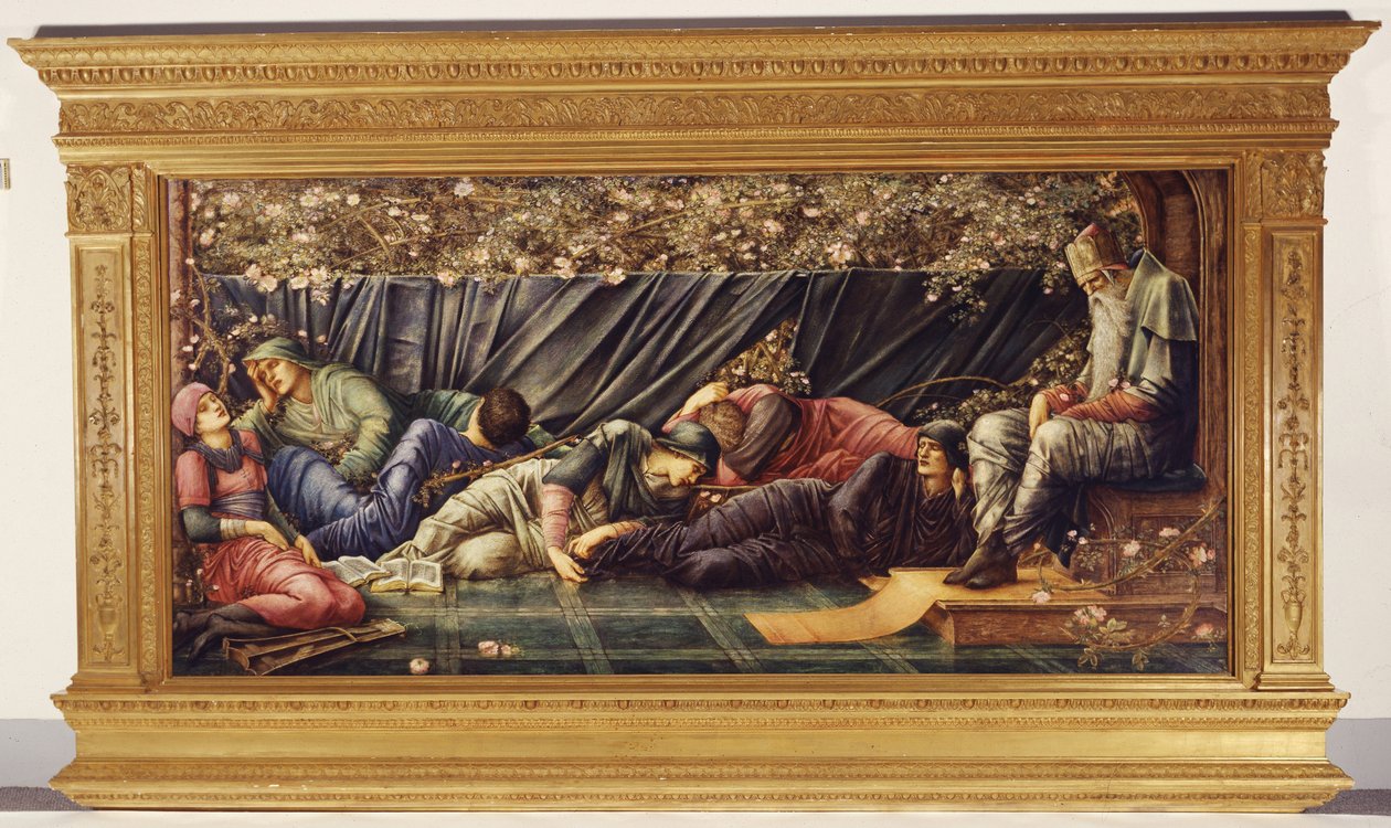 The Briar Rose: A Tanácsterem alkotó: Edward Coley Burne Jones