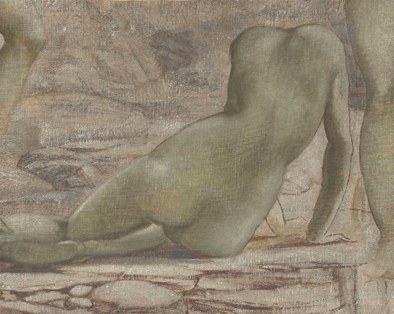 Medúza halála (töredék), 1876-85 körül (olaj, vászon) alkotó: Edward Coley Burne Jones