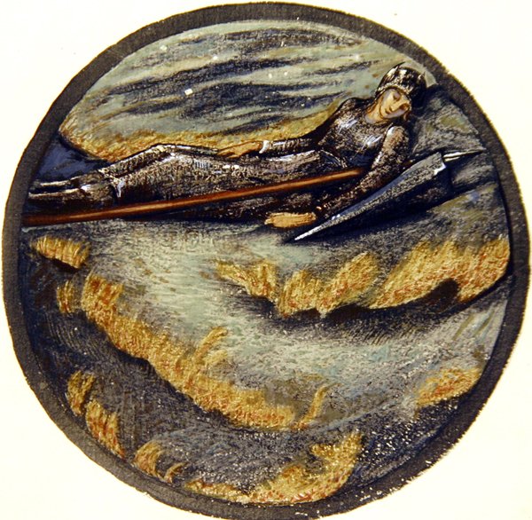 A Virágkönyv: XIX. Flame Heath alkotó: Edward Coley Burne Jones