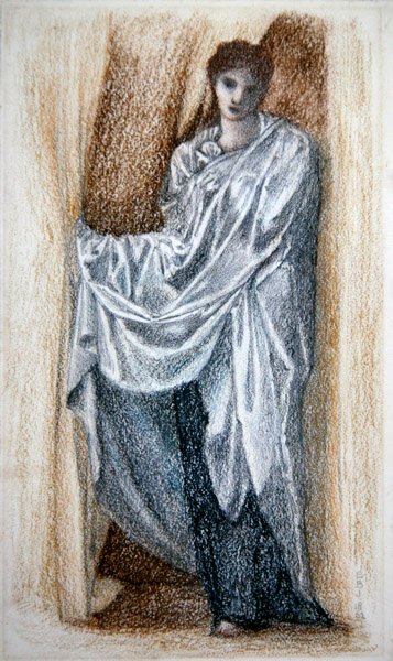 Nő klasszikus köntösben alkotó: Edward Coley Burne Jones