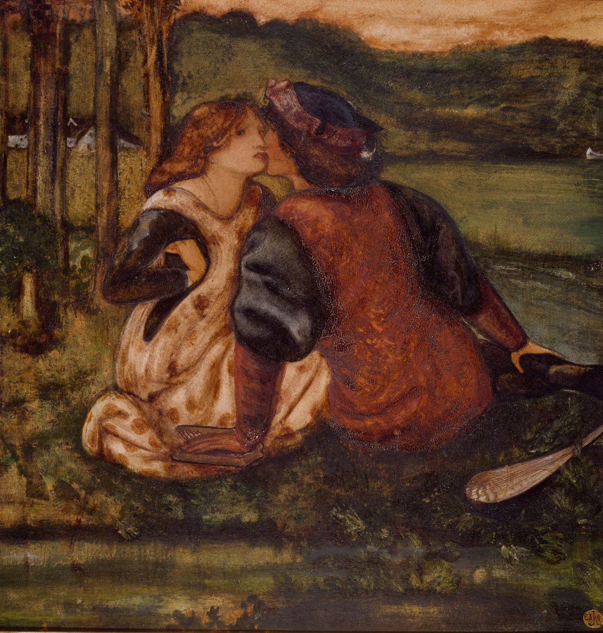 Egy idill, 1862 alkotó: Edward Burne Jones