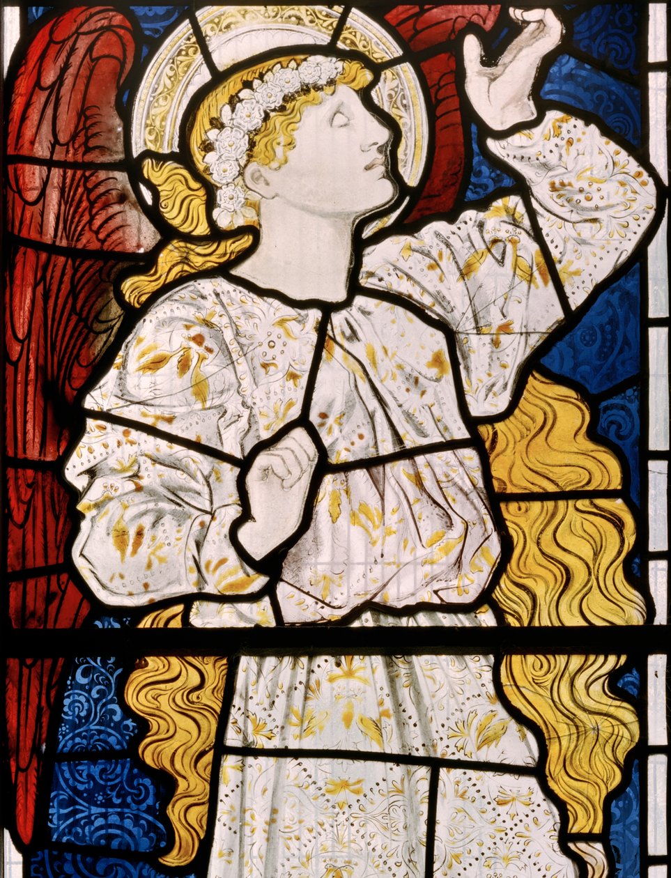 Bisceter, St Edberg, Morris, Marshall, Faulkner & Co, Edward Burne-Jones, Hope, 1866 alkotó: Edward Burne Jones