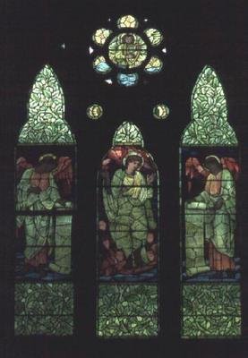 Krisztus mennybemenetele alkotó: Edward Burne Jones