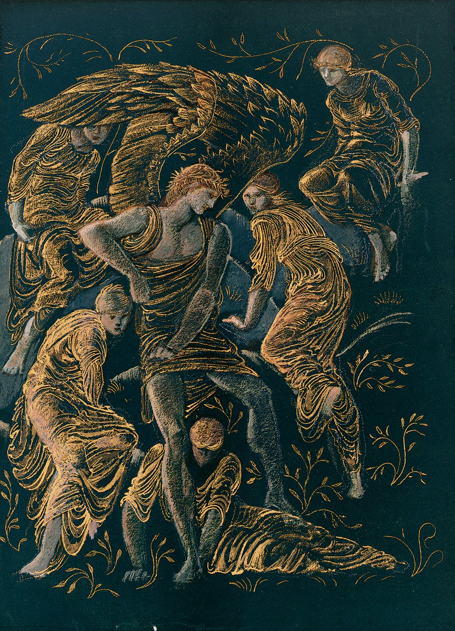 Cupido vadászterülete alkotó: Edward Burne Jones