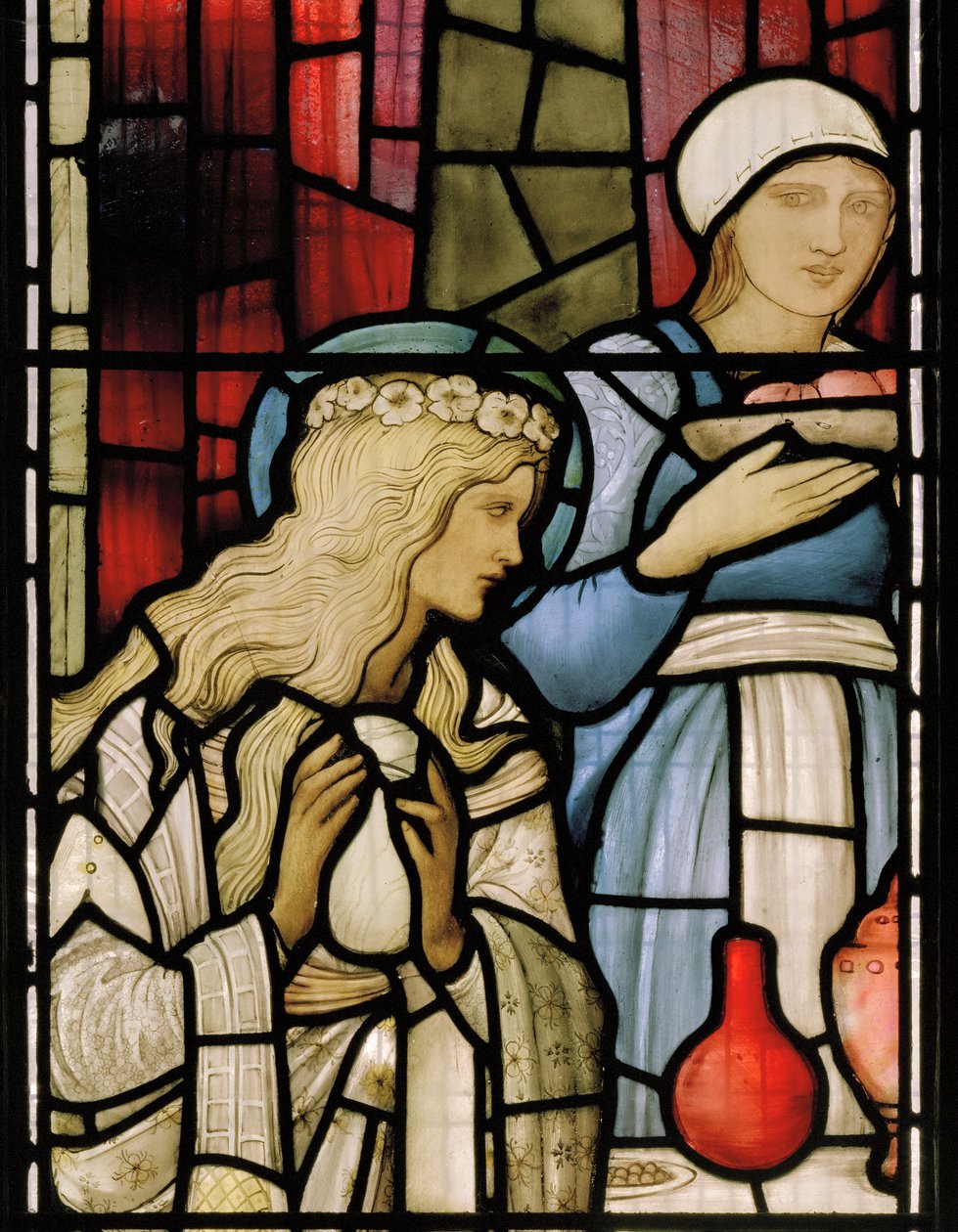 Részlet a Lakoma Simon házában című filmből alkotó: Edward Coley Burne Jones