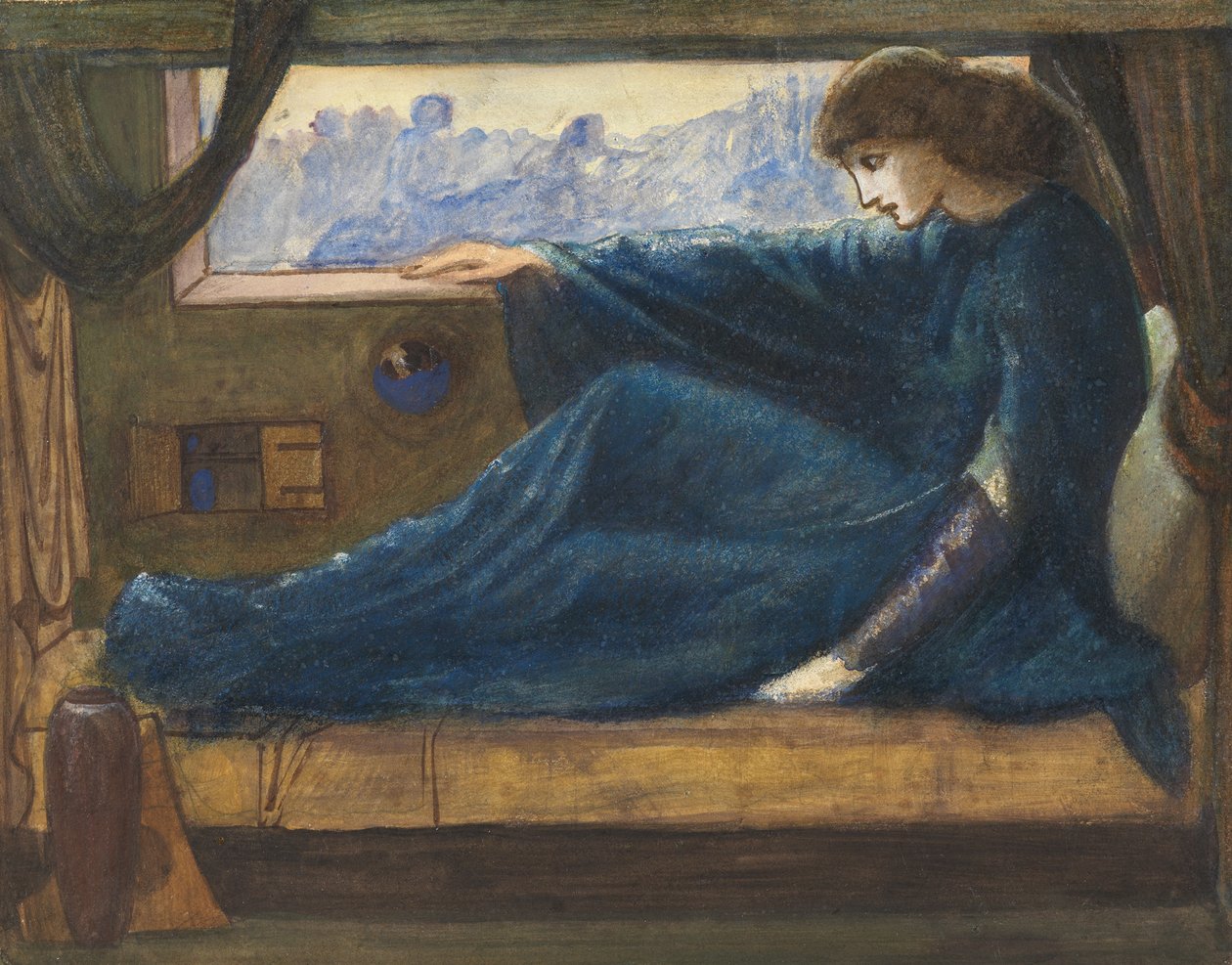 Bretagne-i Dorigen alkotó: Edward Burne Jones