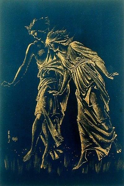 Lányok táncolnak alkotó: Edward Coley Burne Jones